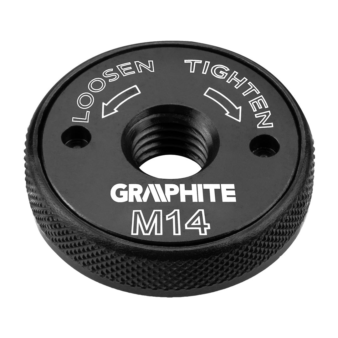 Rýchloupínacia matica pre uhlovú brúsku M 14 od GRAPHITE nájdeš na naravis.sk