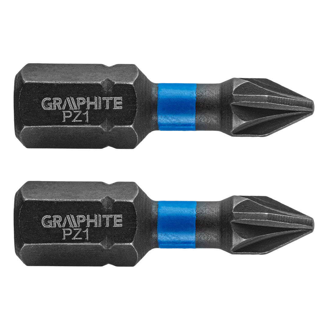 Rázové bity PZ1 x 25 mm, 2 ks. od GRAPHITE nájdeš na naravis.sk