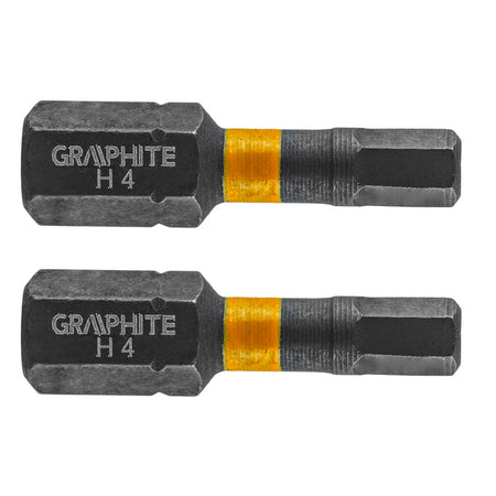 Rázové bity HEX4 x 25 mm, 2 ks. od GRAPHITE nájdeš na naravis.sk