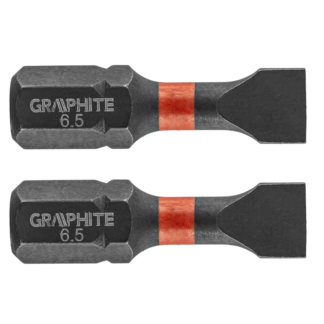 Rázové bity SL6,5 x 25 mm, 2 ks. od GRAPHITE nájdeš na naravis.sk