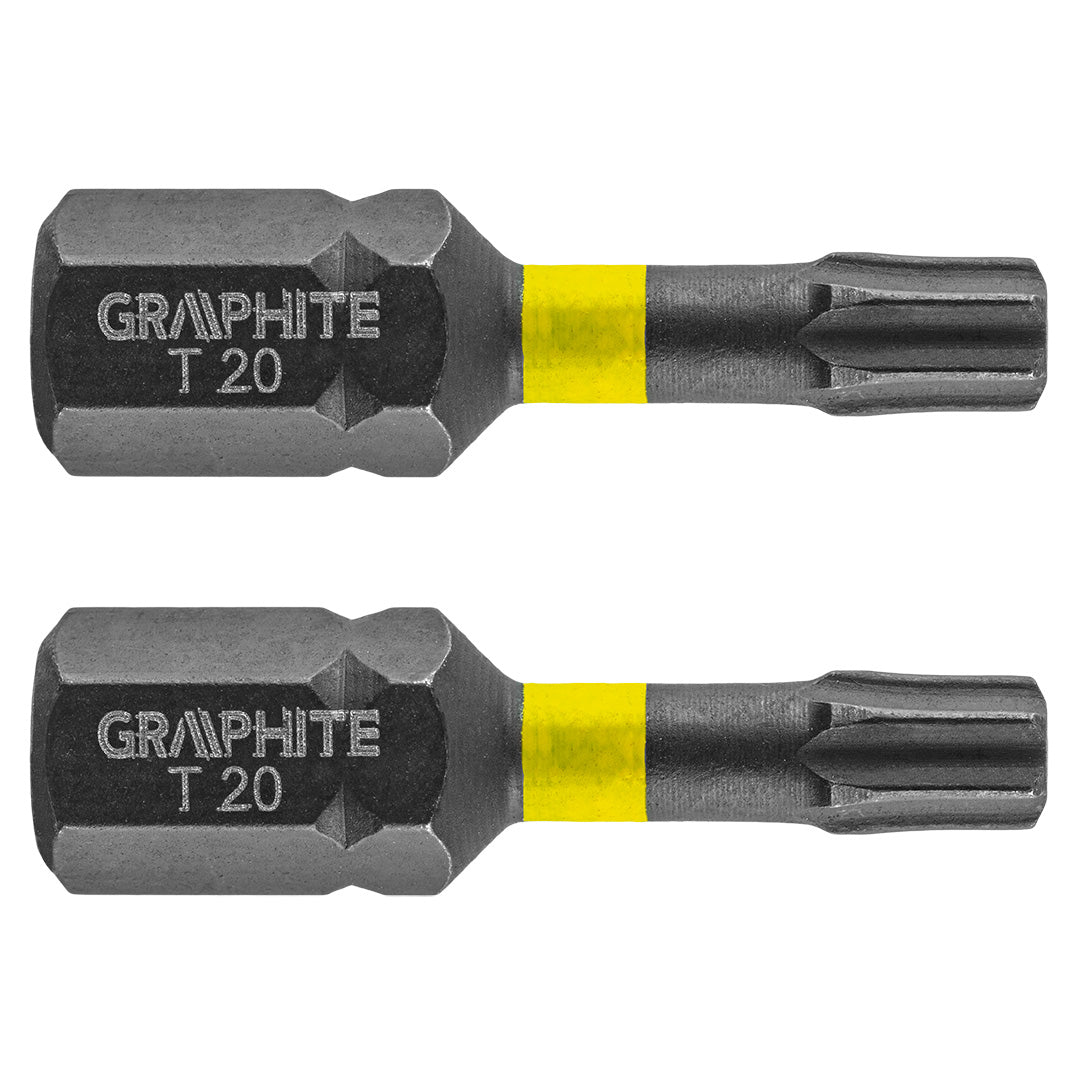Rázové bity TX20 x 25 mm, 2 ks. od GRAPHITE nájdeš na naravis.sk