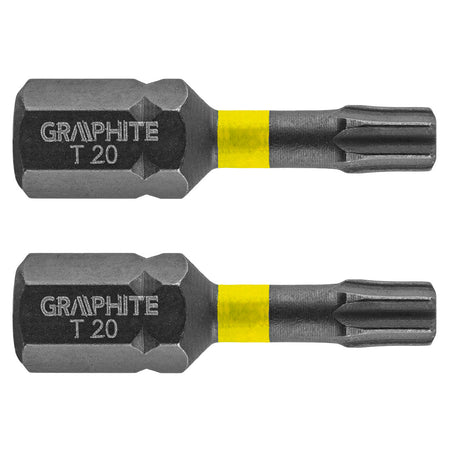 Rázové bity TX20 x 25 mm, 2 ks. od GRAPHITE nájdeš na naravis.sk