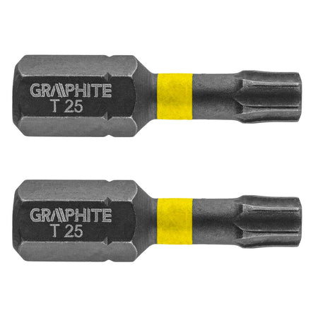 Rázové bity TX25 x 25 mm, 2 ks. od GRAPHITE nájdeš na naravis.sk