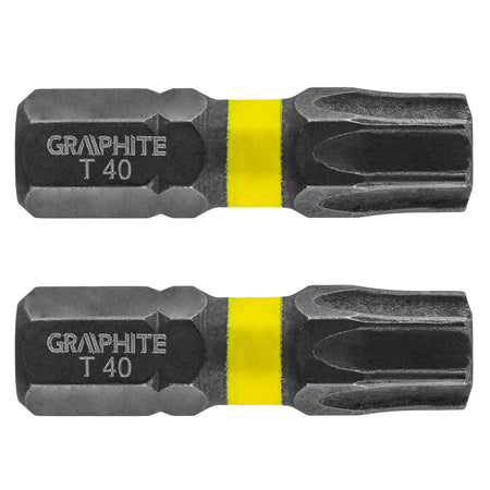 Rázové bity TX40 x 25 mm, 2 kusy. od GRAPHITE nájdeš na naravis.sk