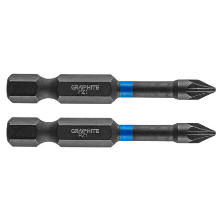Rázové bity PZ1 x 50 mm, 2 kusy. od GRAPHITE nájdeš na naravis.sk