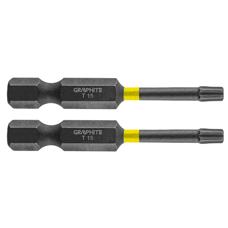 Rázové bity TX15 x 50 mm, 2 kusy. od GRAPHITE nájdeš na naravis.sk