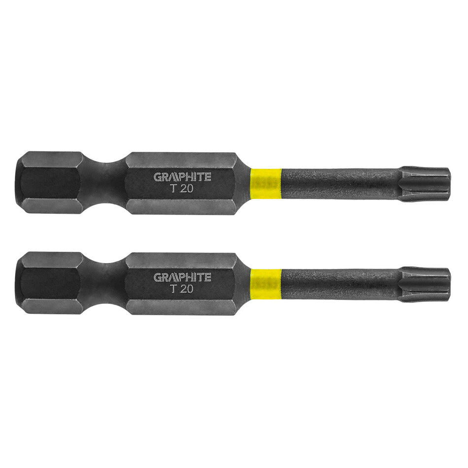 Rázové bity TX20 x 50 mm, 2 kusy. od GRAPHITE nájdeš na naravis.sk