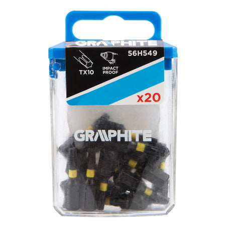Rázové bity TX10 x 25 mm, 20 ks. od GRAPHITE nájdeš na naravis.sk