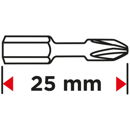 Rázové bity TX10 x 25 mm, 20 ks. od GRAPHITE nájdeš na naravis.sk