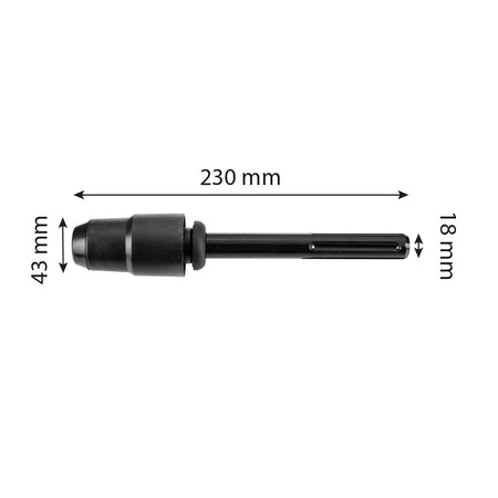 Adaptér SDS MAX na SDS Plus od GRAPHITE nájdeš na naravis.sk