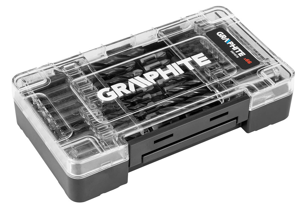 Sada vrtákov a bitov, nástrčné hlavice, 66 el. od GRAPHITE nájdeš na naravis.sk
