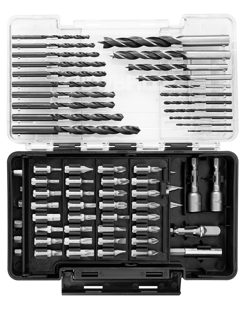Sada vrtákov a bitov, nástrčné hlavice, 66 el. od GRAPHITE nájdeš na naravis.sk