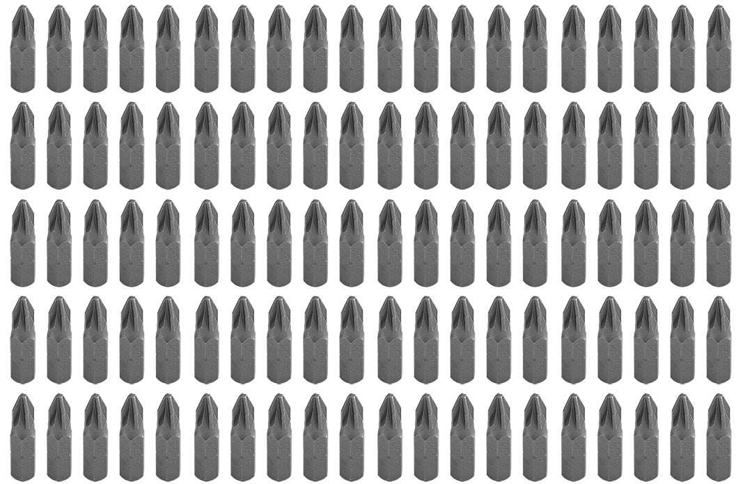Skrutkovacie bity PZ2 x 25 mm, 100 ks. od GRAPHITE nájdeš na naravis.sk