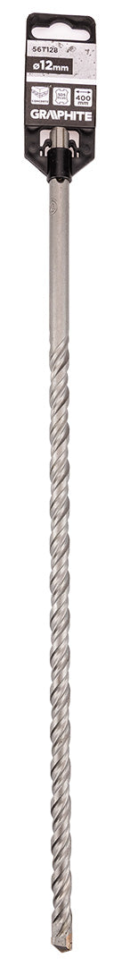 Vrták do betónu SDS Plus s dvojitou špirálou 12 x 400 mm od GRAPHITE nájdeš na naravis.sk