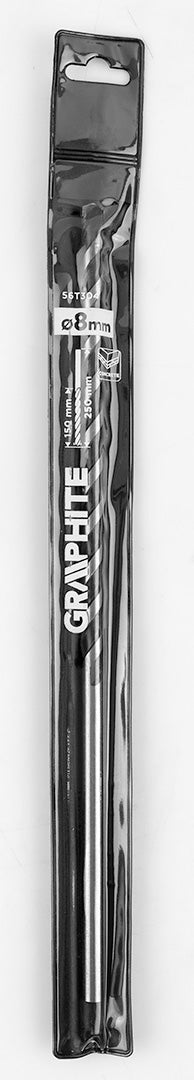 Vrták do betónu 8 x 250 mm, brúsený od GRAPHITE nájdeš na naravis.sk