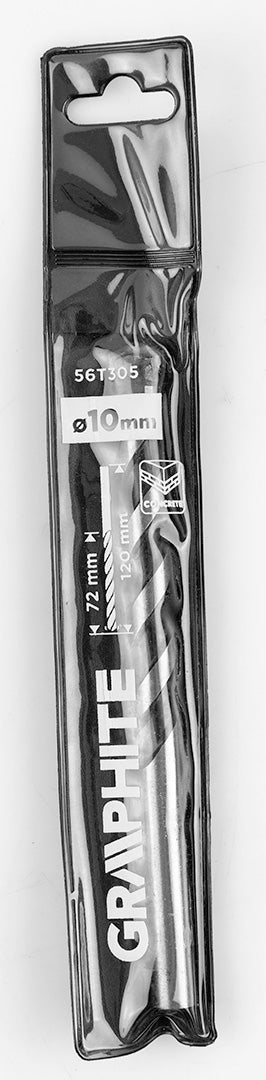 Vrták do betónu 10 x 120 mm, brúsený od GRAPHITE nájdeš na naravis.sk