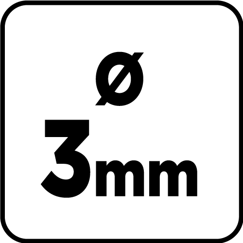 Šesťhranný vrták do betónu 3,0 mm od GRAPHITE nájdeš na naravis.sk
