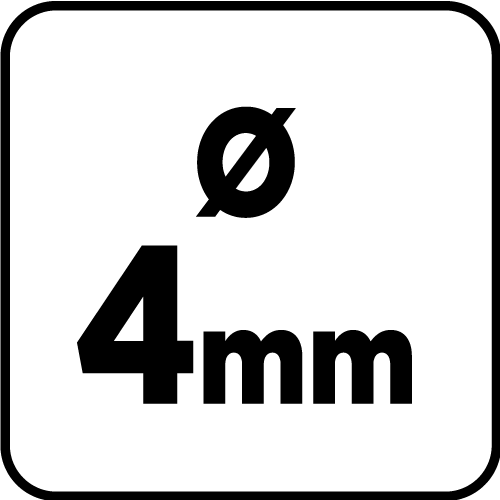 Šesťhranný vrták do betónu 4,0 mm od GRAPHITE nájdeš na naravis.sk