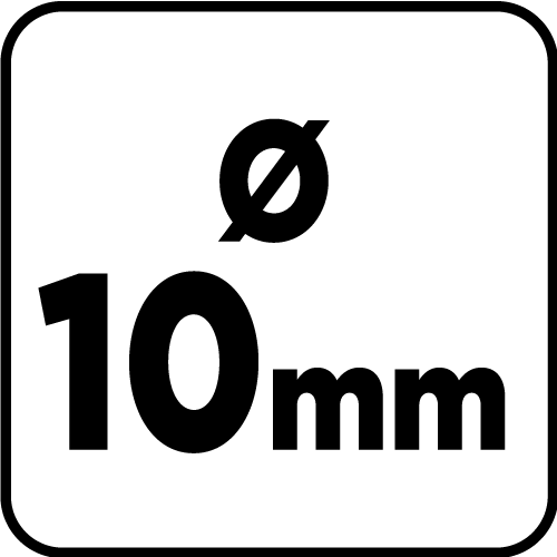 Šesťhranný vrták do betónu 10,0 mm od GRAPHITE nájdeš na naravis.sk