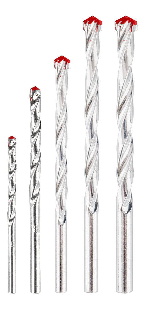 Sada vrtákov do betónu: 3, 4, 5, 6, 7, 8, 9, 10 mm, sada 8 ks. od GRAPHITE nájdeš na naravis.sk