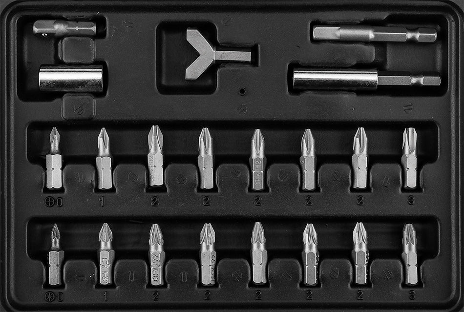 Sada bitov 25 mm, s magnetickým držiakom 60 mm, 100 ks. od GRAPHITE nájdeš na naravis.sk