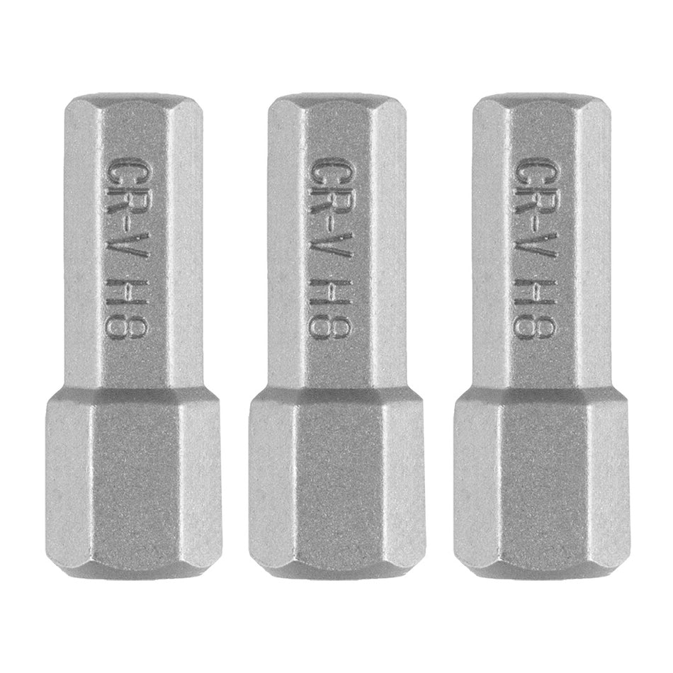 Šesťhranné bity H8 x 25 mm, 3 ks. od GRAPHITE nájdeš na naravis.sk