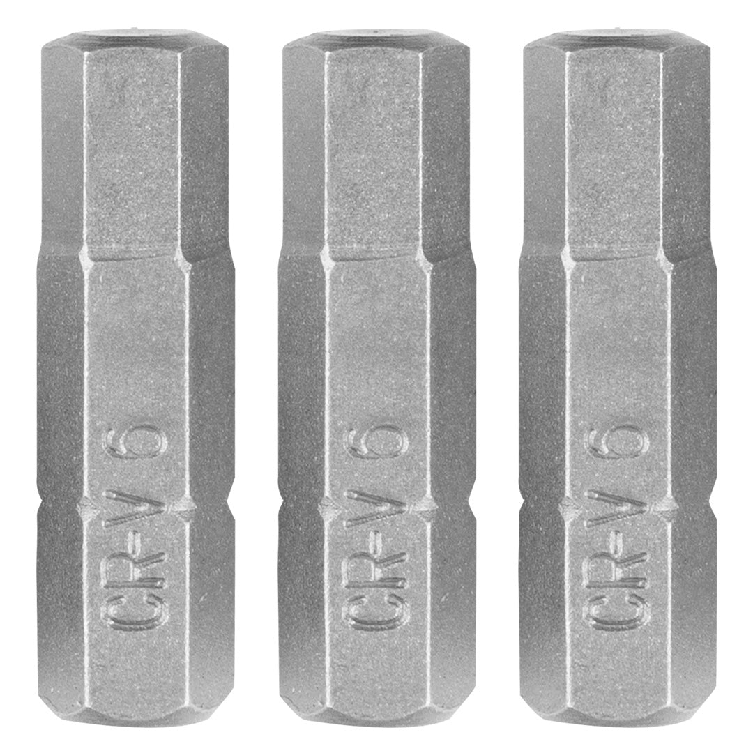 Šesťhranné bity H6 x 25 mm, 3 ks. od GRAPHITE nájdeš na naravis.sk