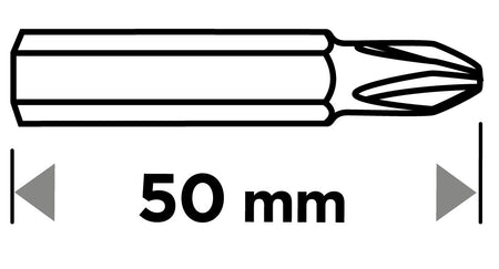 Bity PZ1 x 50 mm, 3 ks. od GRAPHITE nájdeš na naravis.sk