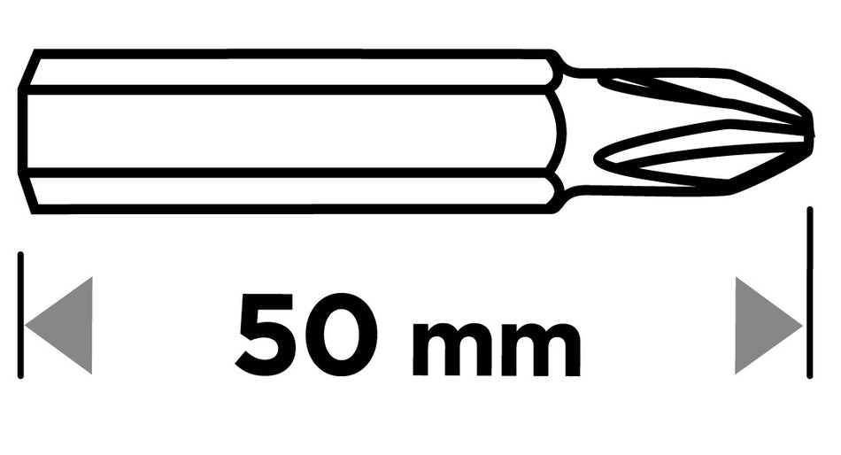 Bity PH1 x 50 mm, 3 ks. od GRAPHITE nájdeš na naravis.sk