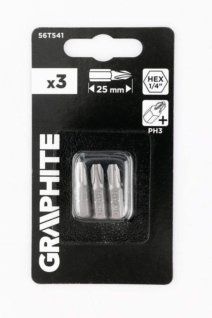 Bity PH3 x 25 mm, 3 ks. od GRAPHITE nájdeš na naravis.sk
