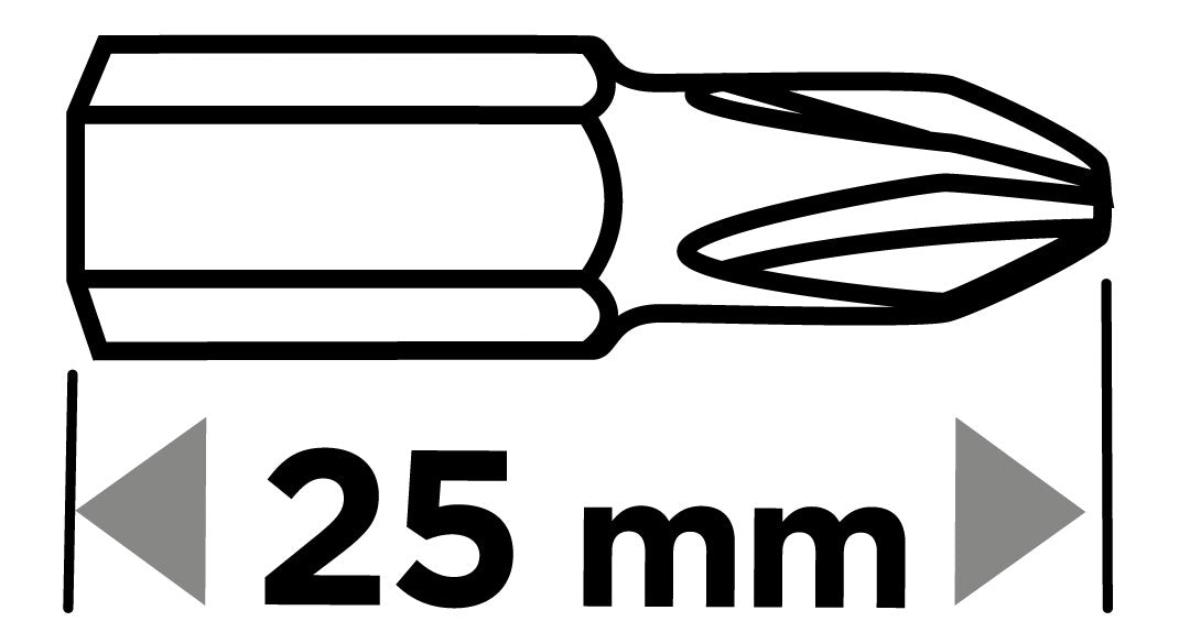 Bity SL6 x 1 x 25 mm, 3 ks. od GRAPHITE nájdeš na naravis.sk