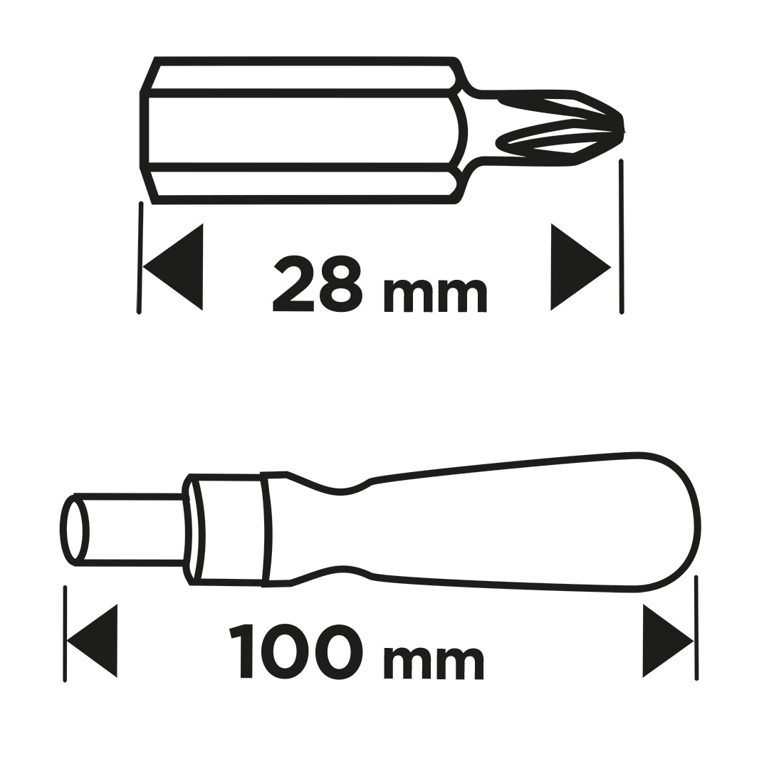 Sada presných bitov 28 mm s magnetickým držiakom 100 mm, 31 ks. od GRAPHITE nájdeš na naravis.sk