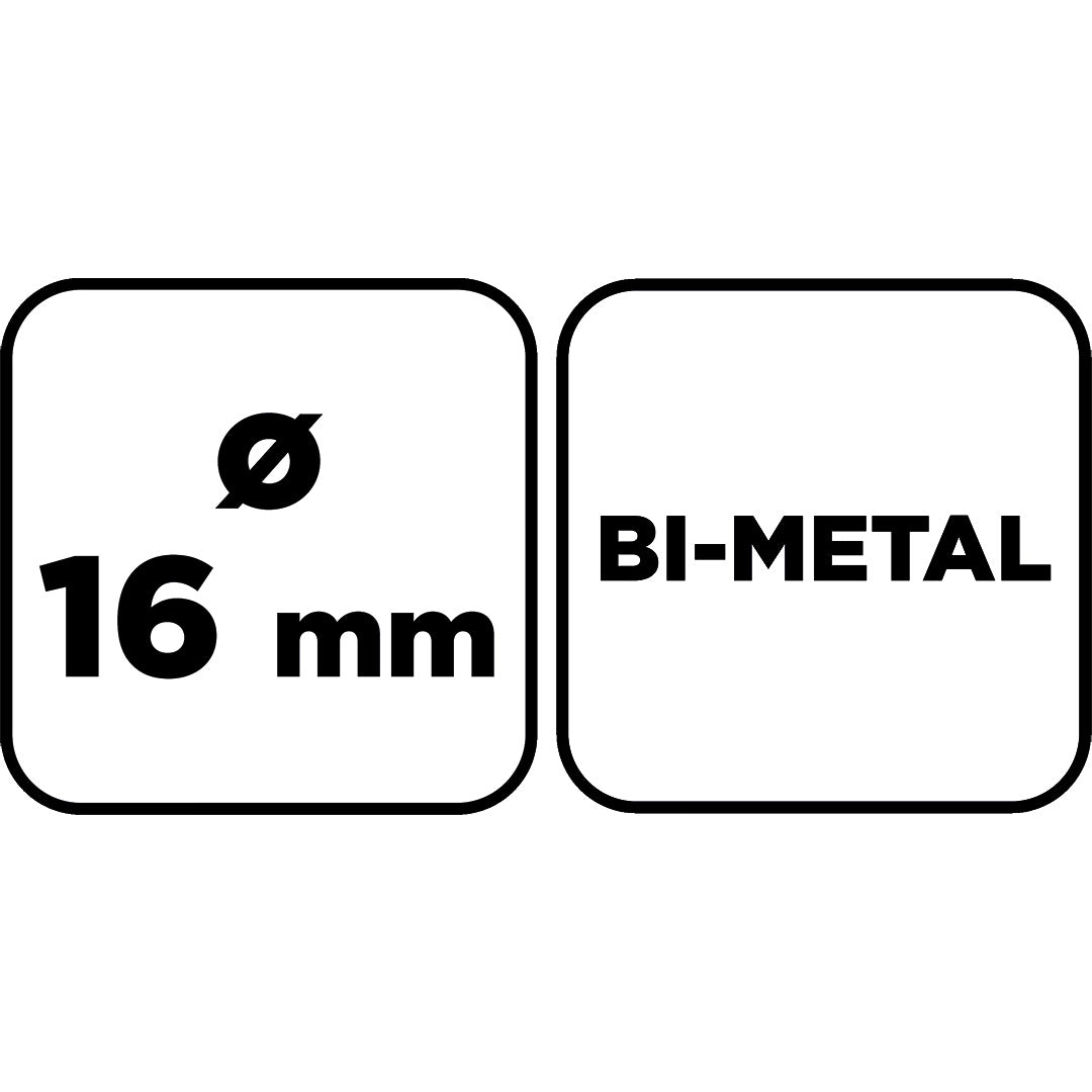 Bimetalová píla na diery 16 mm od GRAPHITE nájdeš na naravis.sk