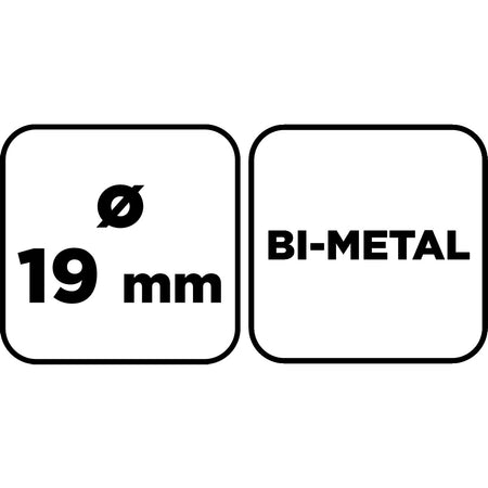 Bimetalová píla na diery 19 mm od GRAPHITE nájdeš na naravis.sk