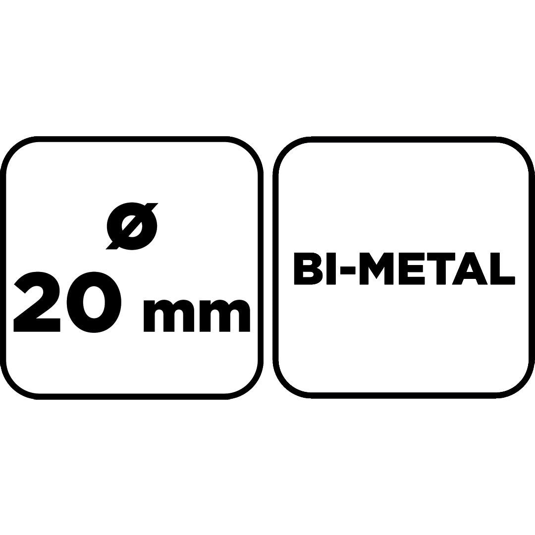 Bimetalová píla na diery 20 mm od GRAPHITE nájdeš na naravis.sk