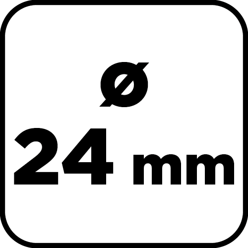 Bimetalová píla na diery 24 mm od GRAPHITE nájdeš na naravis.sk