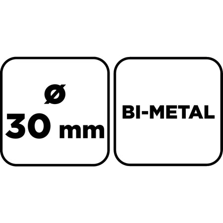 Bimetalová píla na diery 30 mm od GRAPHITE nájdeš na naravis.sk
