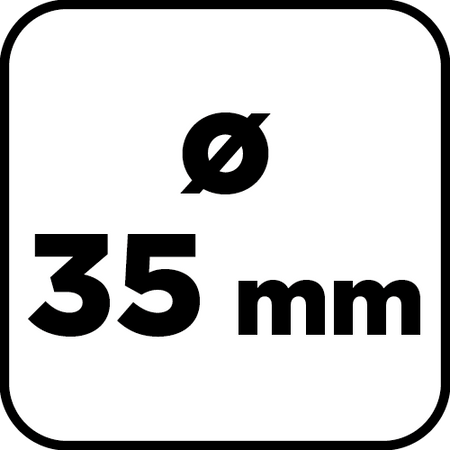 Bimetalová píla na diery 35 mm od GRAPHITE nájdeš na naravis.sk