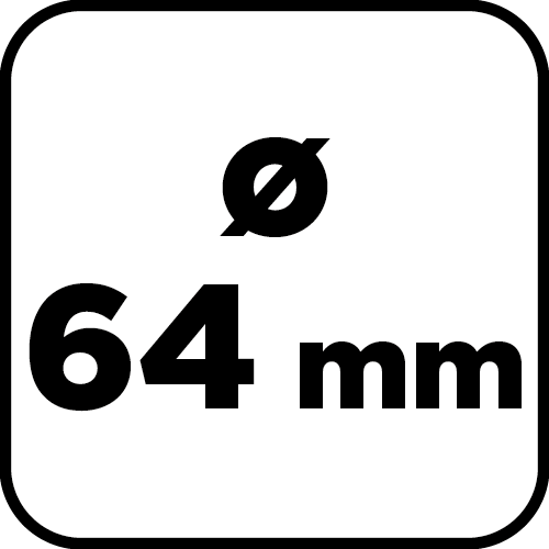 Bimetalová píla na diery 64 mm od GRAPHITE nájdeš na naravis.sk