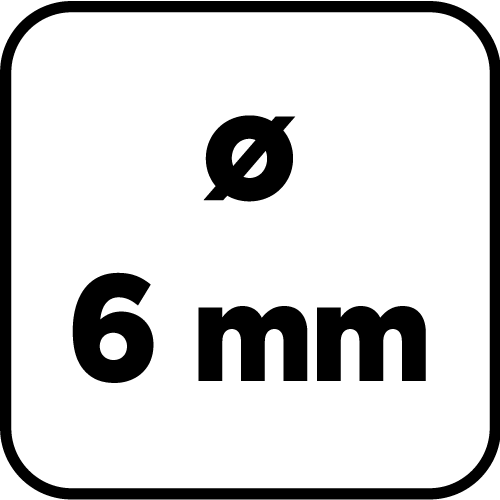 Diamantová píla na diery 6 mm od GRAPHITE nájdeš na naravis.sk