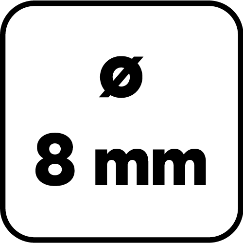 Diamantová píla na diery 8 mm od GRAPHITE nájdeš na naravis.sk