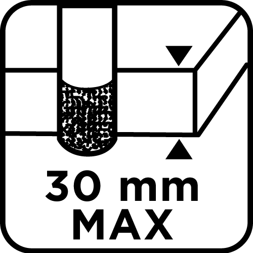 Diamantová píla na diery 8 mm od GRAPHITE nájdeš na naravis.sk