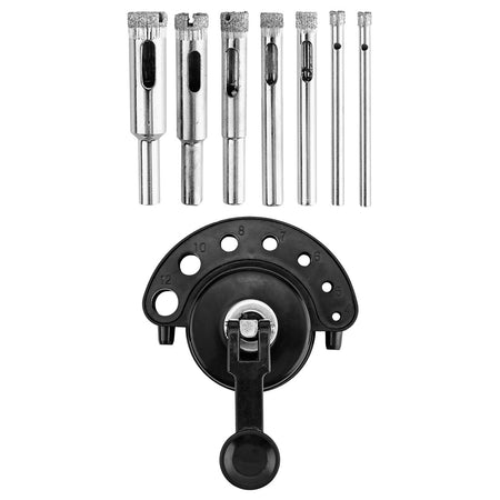 Diamantové vrtáky 4-12 mm s vodítkom, sada 8 ks. od GRAPHITE nájdeš na naravis.sk