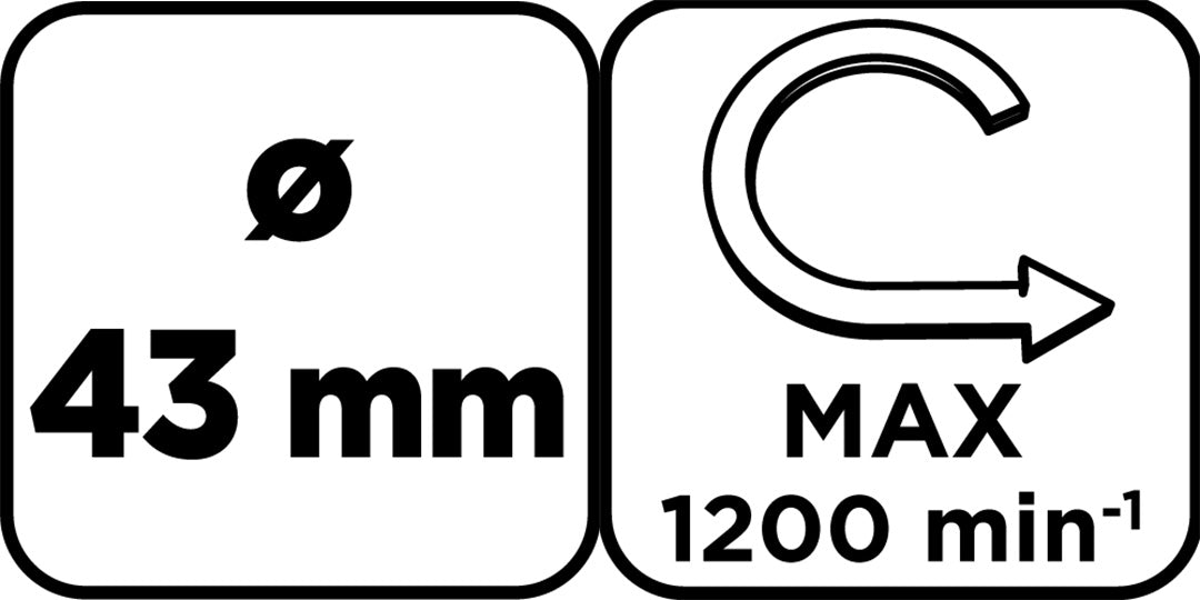 Píla na diery z karbidu volfrámu 43 mm od GRAPHITE nájdeš na naravis.sk