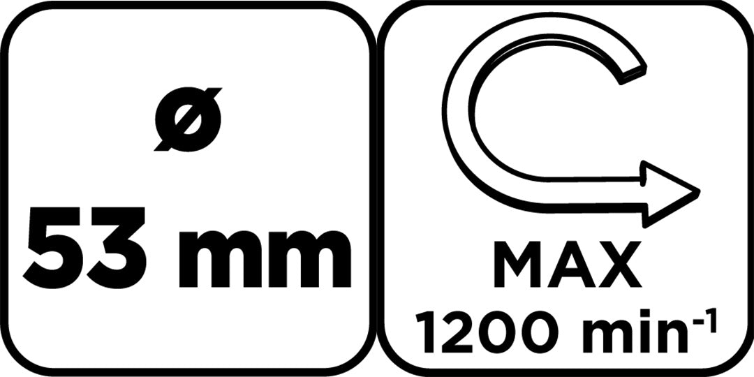Píla na diery z karbidu volfrámu 53 mm od GRAPHITE nájdeš na naravis.sk