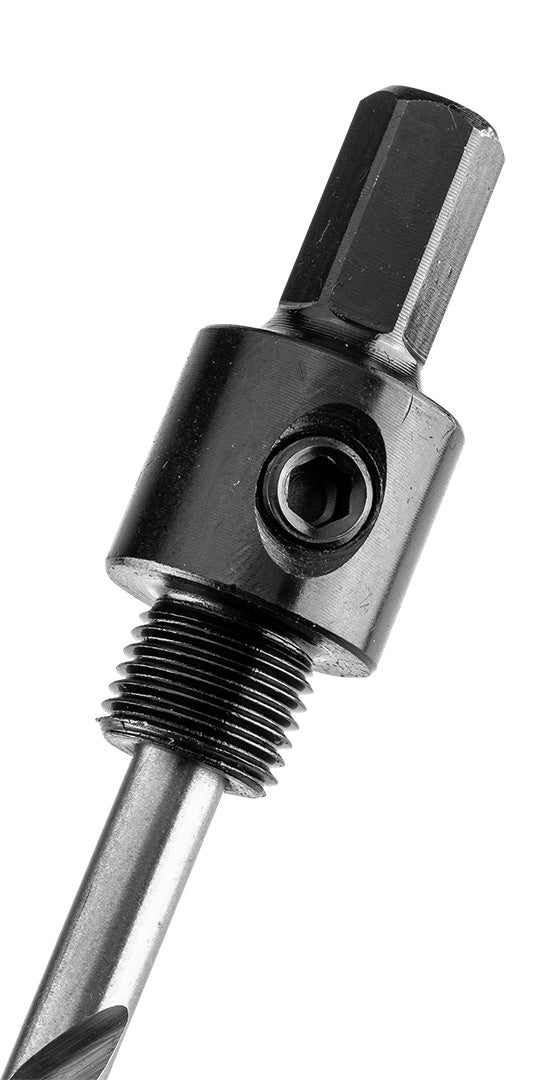 Adaptér s pilotným vrtákom pre bimetalové dierovacie píly 14-30 mm, Hex od GRAPHITE nájdeš na naravis.sk