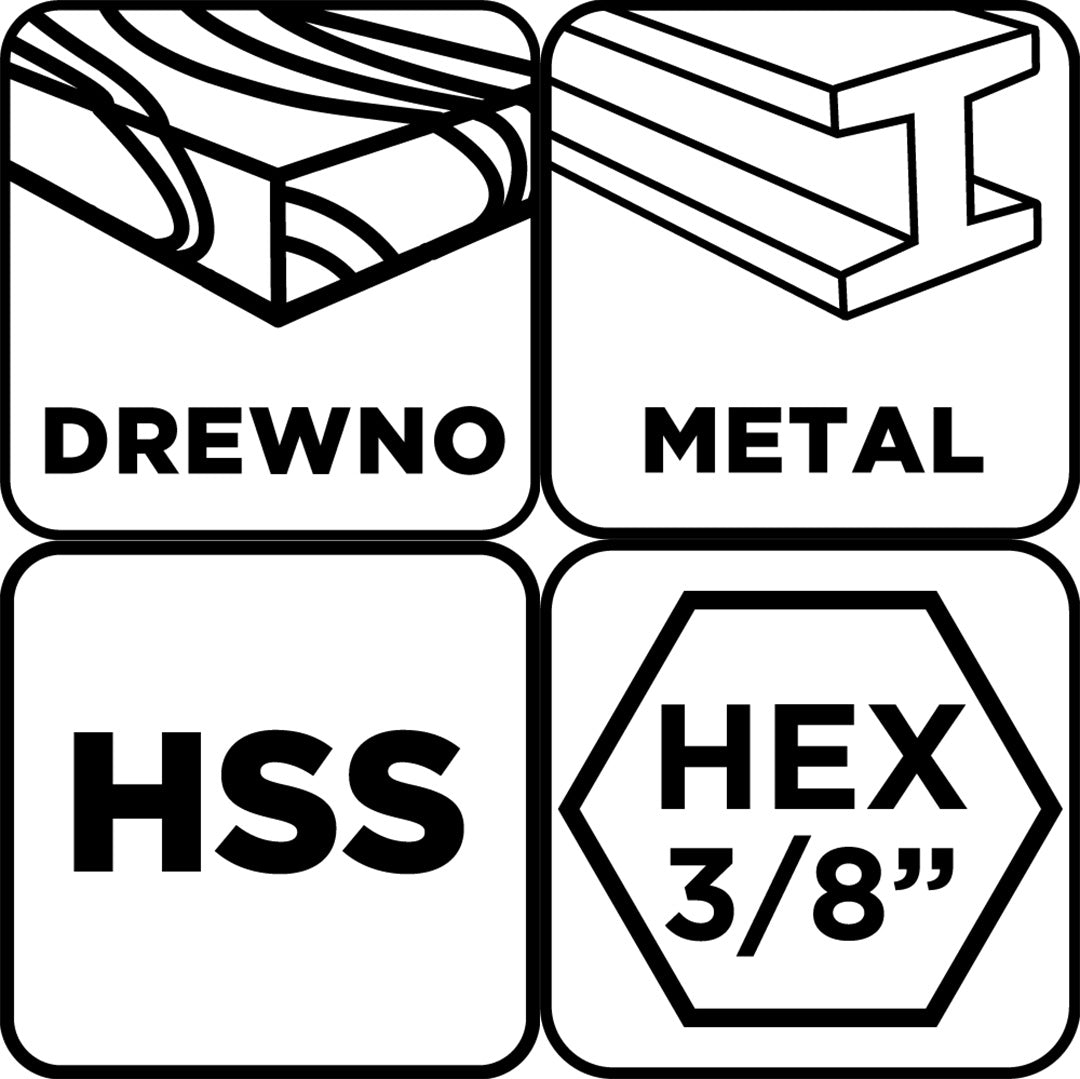 Adaptér s pilotným vrtákom pre bimetalové dierovacie píly 14-30 mm, Hex od GRAPHITE nájdeš na naravis.sk