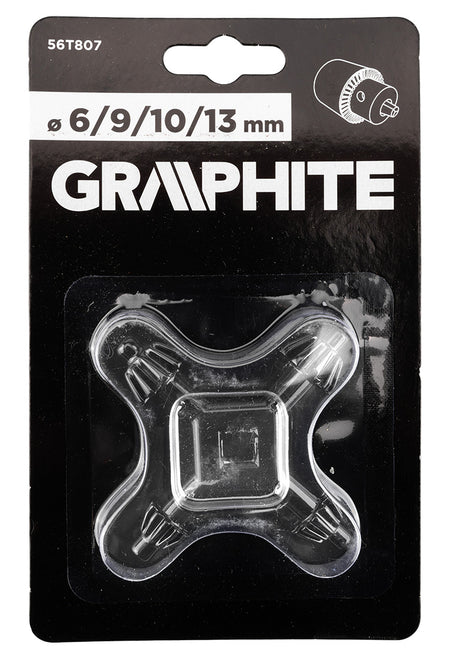 Univerzálny kľúč na vŕtacie skľučovadlá: 6, 9, 10, 13 mm od GRAPHITE nájdeš na naravis.sk
