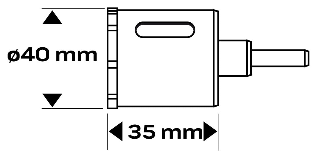 Diamantový vrták do kameniny 40 mm od NEO TOOLS nájdeš na naravis.sk