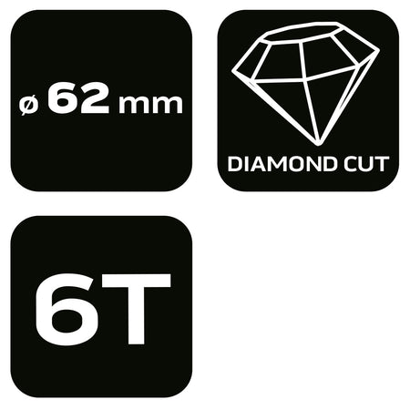 Diamantová vŕtacia píla 58G540 62 × 470 mm × 6T od NEO TOOLS nájdeš na naravis.sk